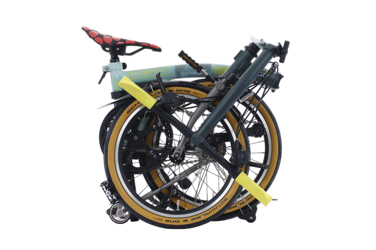 Brompton P-Line 12 speed - Low - Tour De France 2025 Special