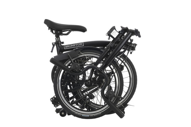Brompton C Line Explore 6 Speed - Mid Handlebar - Black with C17 Saddle