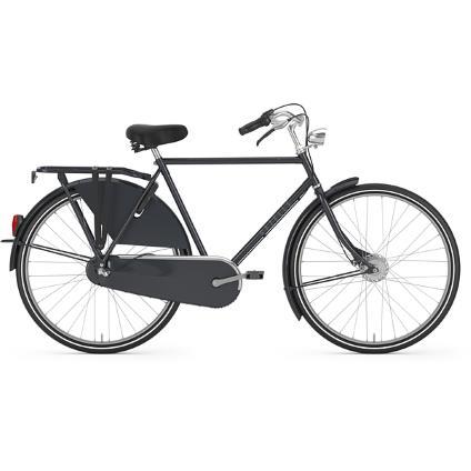 2018 Gazelle Classic 3 speed men's panther black