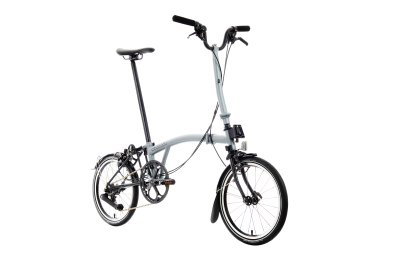 Brompton P Line Explore 12 Speed - High Handlebar - Lunar Ice